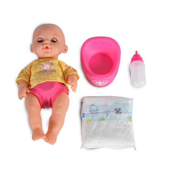 Продукт Moni - Пишкащо бебе с памперс и гърне, 31cm - 0 - BG Hlapeta